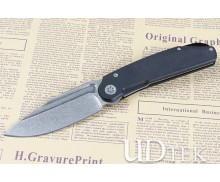 Poisonous Dragon no logo G10 handle 9CR18MOV blade knife UD405484